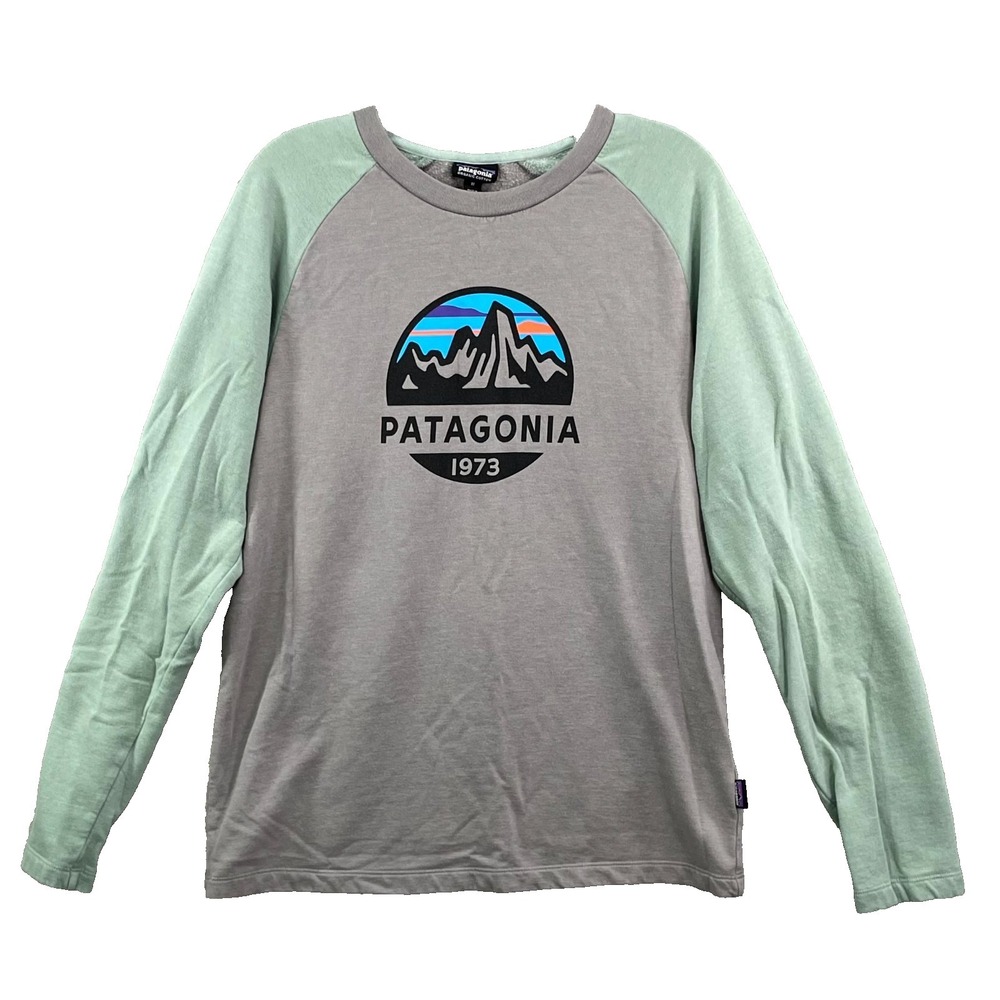 Patagonia Fitz Roy Scope Lightweight Crew Sweatshirt Men Medium Gorpcore Outdoor